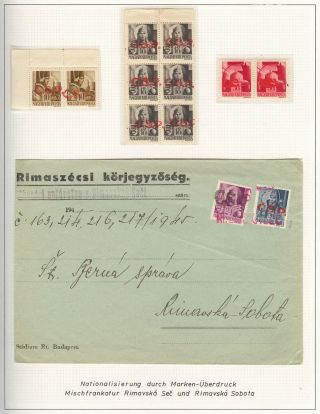 OPENING OF POSTAL OPERATIONS ON SLOVAK TERRITORY IN 1945 – sheet 10