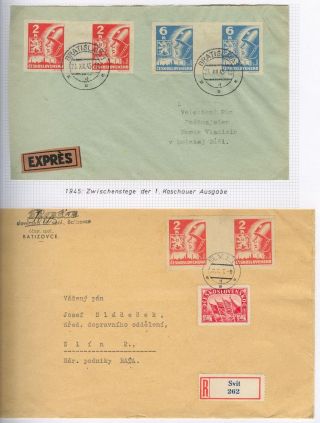 POSTBEGINN AUF SLOWAKISCHEM GEBIET AM 1945 – Blatt 30
