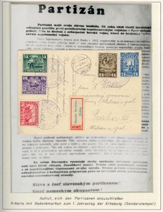POSTBEGINN AUF SLOWAKISCHEM GEBIET AM 1945 – Blatt 38