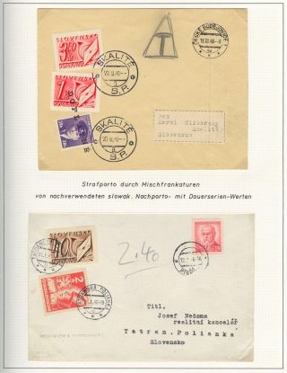 OPENING OF POSTAL OPERATIONS ON SLOVAK TERRITORY IN 1945 – sheet 78