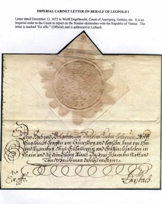 PRE-STAMP MAIL ON FUTURE CZECHOSLOVAK TERRITORY 1564-1850 – sheet 6