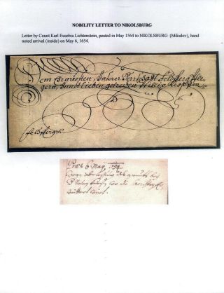 PRE-STAMP MAIL ON FUTURE CZECHOSLOVAK TERRITORY 1564-1850 – sheet 19