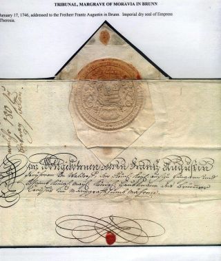 PRE-STAMP MAIL ON FUTURE CZECHOSLOVAK TERRITORY 1564-1850 – sheet 20