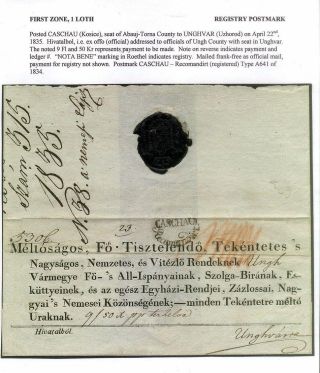 PRE-STAMP MAIL ON FUTURE CZECHOSLOVAK TERRITORY 1564-1850 – sheet 60