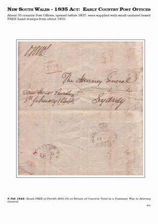 AUSTRALISCHE BERECHTIGTE POST 1830-1920 – Blatt 10