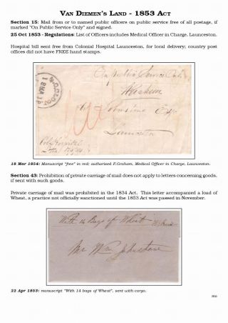 AUSTRALISCHE BERECHTIGTE POST 1830-1920 – Blatt 20
