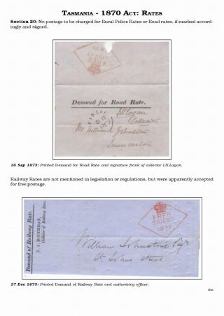 AUSTRALISCHE BERECHTIGTE POST 1830-1920 – Blatt 26