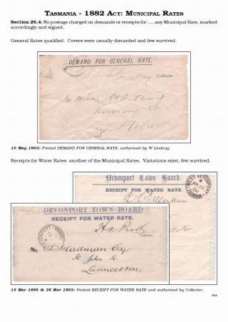 AUSTRALISCHE BERECHTIGTE POST 1830-1920 – Blatt 28
