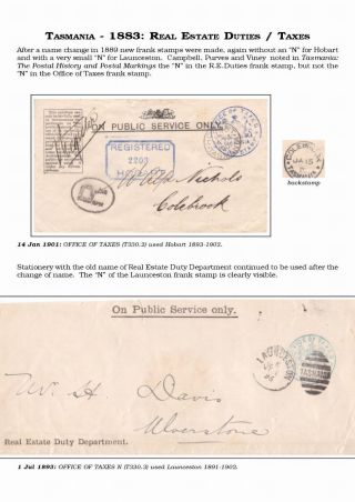 AUSTRALISCHE BERECHTIGTE POST 1830-1920 – Blatt 83