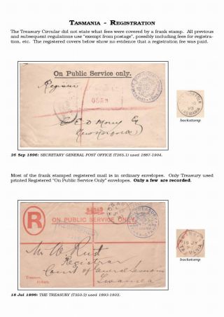 AUSTRALISCHE BERECHTIGTE POST 1830-1920 – Blatt 94