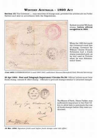 AUSTRALISCHE BERECHTIGTE POST 1830-1920 – Blatt 97