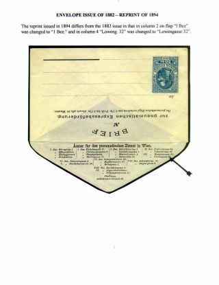 ROHRPOST IN WIEN, PRAG UND KARLSBAD (1875-1944) – Blatt 16