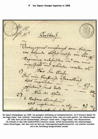 THE IMPOST STAMP OF THE OLD GERMAN STATES: WUERTTEMBERG, BADEN, OLDENBURG AND SCHLESWIG-HOLSTEIN – sheet 9