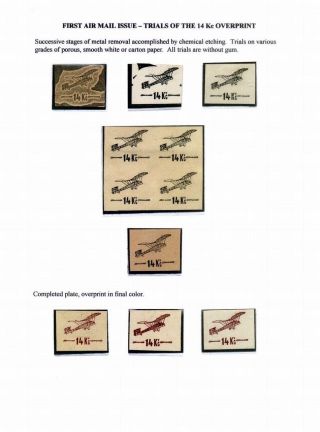 CZECHOSLOVAK AIR MAIL (1921-1950) – sheet 2