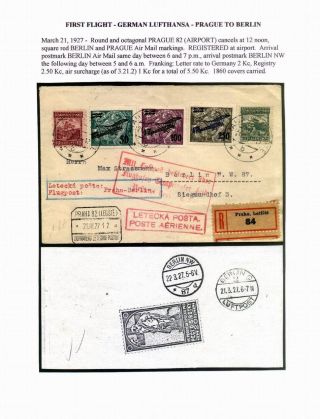 ČESKOSLOVENSKÁ LETECKÁ POŠTA (1921-1950) – list 27