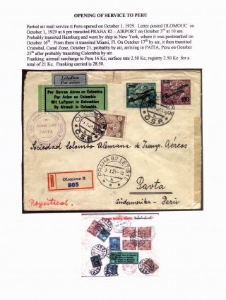 CZECHOSLOVAK AIR MAIL (1921-1950) – sheet 49