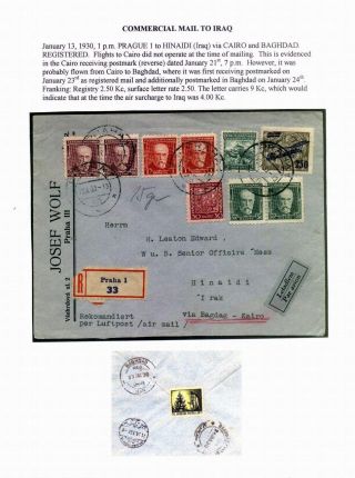 CZECHOSLOVAK AIR MAIL (1921-1950) – sheet 50