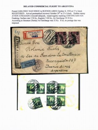 CZECHOSLOVAK AIR MAIL (1921-1950) – sheet 51
