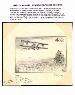 CZECHOSLOVAK AIR MAIL (1921-1950) – sheet 53