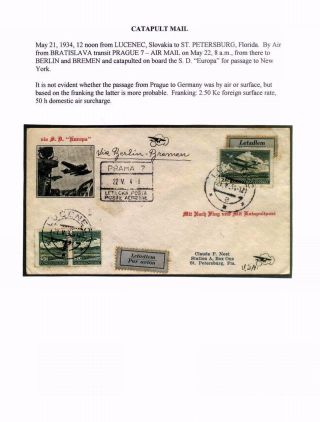 CZECHOSLOVAK AIR MAIL (1921-1950) – sheet 76