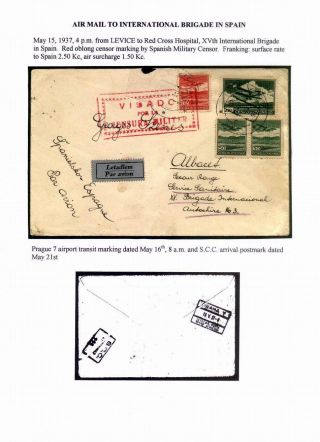 CZECHOSLOVAK AIR MAIL (1921-1950) – sheet 114