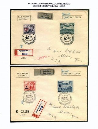 CZECHOSLOVAK AIR MAIL (1921-1950) – sheet 138