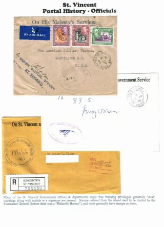 ST. VINCENT - EINE PHILATELISTISCHE SAMPLER – Blatt 14