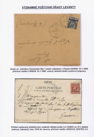 SIGNIFICANT POST OFFICES OF LEVANT – sheet 19