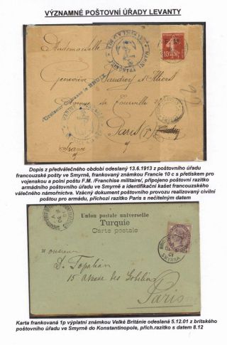 SIGNIFICANT POST OFFICES OF LEVANT – sheet 54