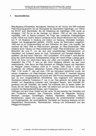 HANDBOOK ON THE IMPOST STAMP PAPERS FROM THE PRINCIPALITY OF PFALZ-NEUGURG AND SULZBACH – sheet 4