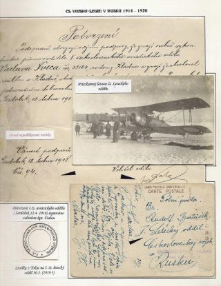 LUFTWAFFE - FLUGFORMATIONEN VON DIE TSCH. EINHEITEN UND DEREN EINSATZ 1914-1920 – Blatt 2