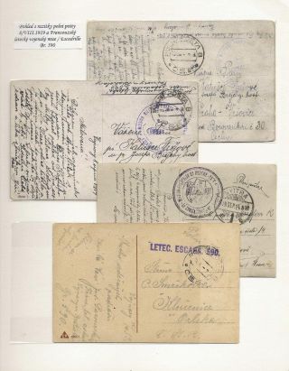 LUFTWAFFE - FLUGFORMATIONEN VON DIE TSCH. EINHEITEN UND DEREN EINSATZ 1914-1920 – Blatt 9