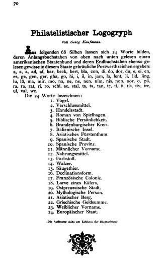 INTERNATIONALES PHILATELISTISCHES TAUSCH-ADRESS- UND HILFSBUCH FÜR DEN TAUSCHVERKEHR – Blatt 68