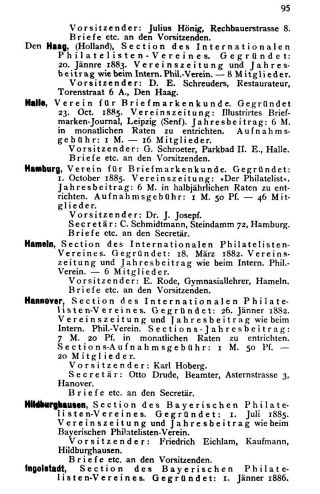 INTERNATIONALES PHILATELISTISCHES TAUSCH-ADRESS- UND HILFSBUCH FÜR DEN TAUSCHVERKEHR – Blatt 93