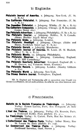INTERNATIONAL PHILATELIC ADDRESS AND HELP BOOK FOR EXCHANGE – sheet 120