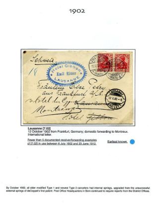 DECOPPETT RASIERSTEMPEL AUS DEM SCHWEIZ – Blatt 64