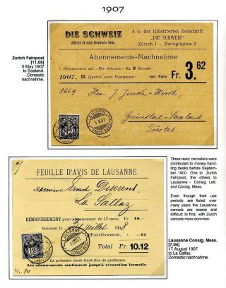 DECOPPETT RASIERSTEMPEL AUS DEM SCHWEIZ – Blatt 97