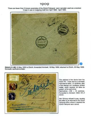 DECOPPETT RASIERSTEMPEL AUS DEM SCHWEIZ – Blatt 103