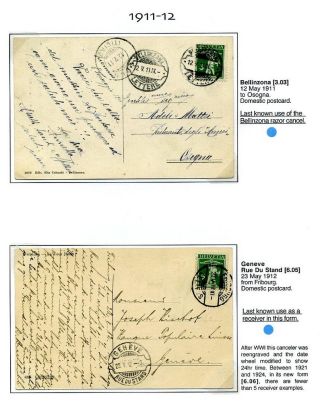 DECOPPETT RASIERSTEMPEL AUS DEM SCHWEIZ – Blatt 108