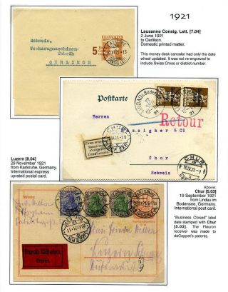 DECOPPETT RASIERSTEMPEL AUS DEM SCHWEIZ – Blatt 119