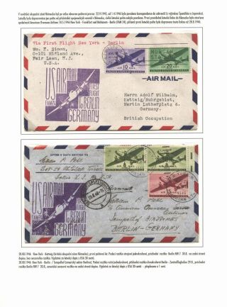 AIRMAIL SOVIET OCCUPATION ZONE OF GERMANY AND THE GDR 1945-1955 – sheet 8