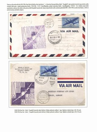 AIRMAIL SOVIET OCCUPATION ZONE OF GERMANY AND THE GDR 1945-1955 – sheet 10