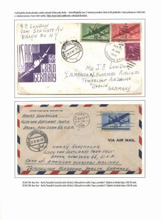 AIRMAIL SOVIET OCCUPATION ZONE OF GERMANY AND THE GDR 1945-1955 – sheet 11