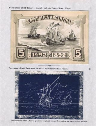 ARGENTINIEN 1892: DER WELTWEIT ERSTE KOLUMBIANER - DIE ERSTE SONDERMARKEN IN AMERIKA – Blatt 2