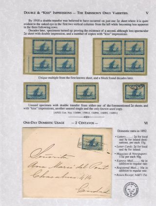 ARGENTINIEN 1892: DER WELTWEIT ERSTE KOLUMBIANER - DIE ERSTE SONDERMARKEN IN AMERIKA – Blatt 10