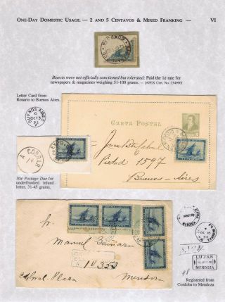 ARGENTINIEN 1892: DER WELTWEIT ERSTE KOLUMBIANER - DIE ERSTE SONDERMARKEN IN AMERIKA – Blatt 12