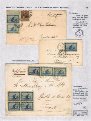 ARGENTINIEN 1892: DER WELTWEIT ERSTE KOLUMBIANER - DIE ERSTE SONDERMARKEN IN AMERIKA – Blatt 13