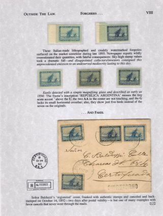 ARGENTINIEN 1892: DER WELTWEIT ERSTE KOLUMBIANER - DIE ERSTE SONDERMARKEN IN AMERIKA – Blatt 16