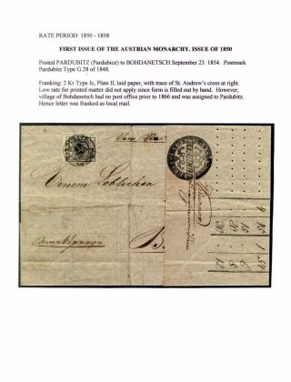 AUSGABEN VON ÖSTERREICH UND UNGARN (1850-1918), AUF GEBIET DES ZUKÜNFTIGES TSCHECHOSLOWAKEI VERWENDET – Blatt 9