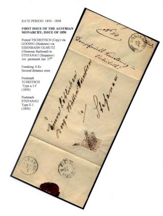 AUSGABEN VON ÖSTERREICH UND UNGARN (1850-1918), AUF GEBIET DES ZUKÜNFTIGES TSCHECHOSLOWAKEI VERWENDET – Blatt 15